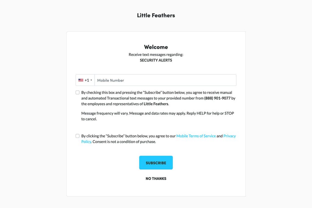 Little Feathers Preschool Program Pala California LFS Alerts SMS Text Newsletter